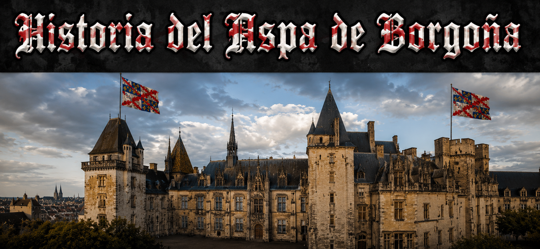 Historia completa de la bandera del Aspa de Borgoña y demás contextos relacionados